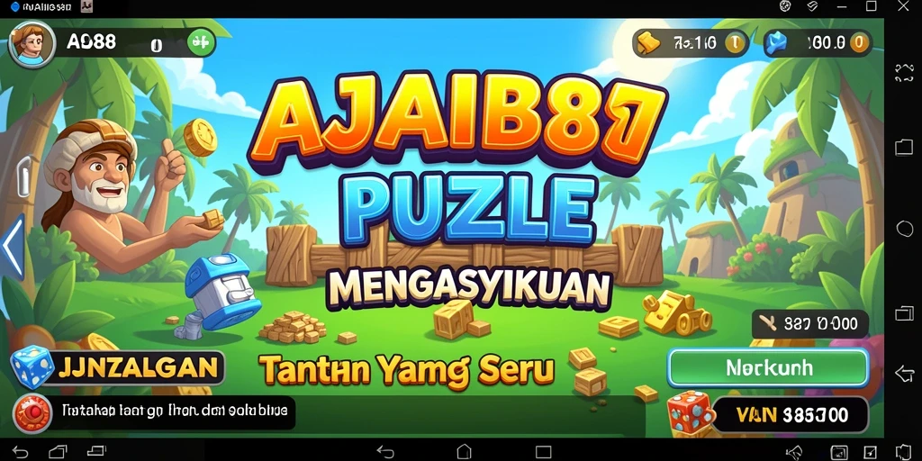 Tangkapan layar utama AJAIB88 menampilkan gameplay Puzzle yang menarik dan menantang.