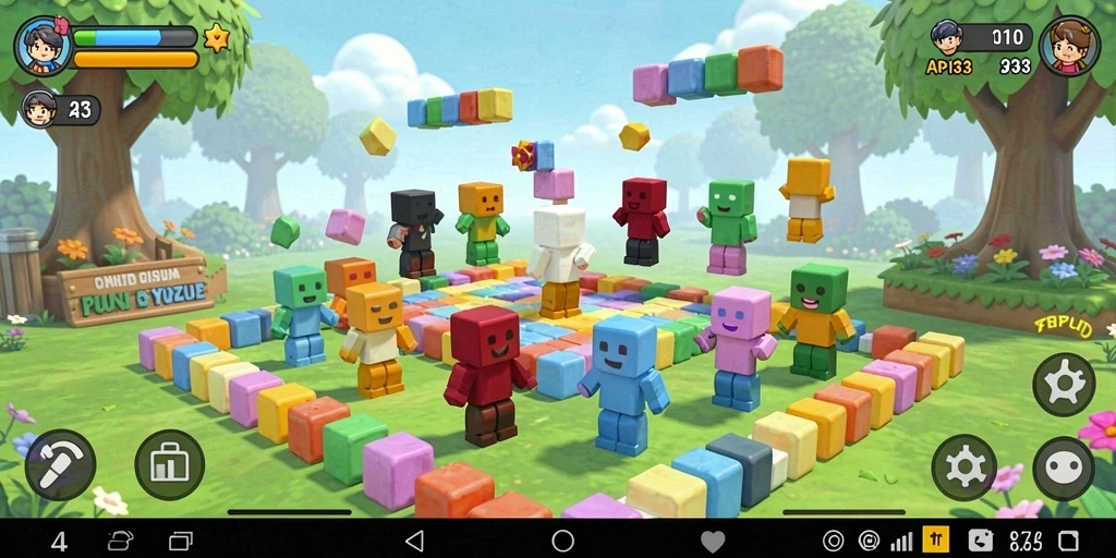 Gambar menunjukkan gameplay seru dari API33 dengan teka-teki yang beragam.