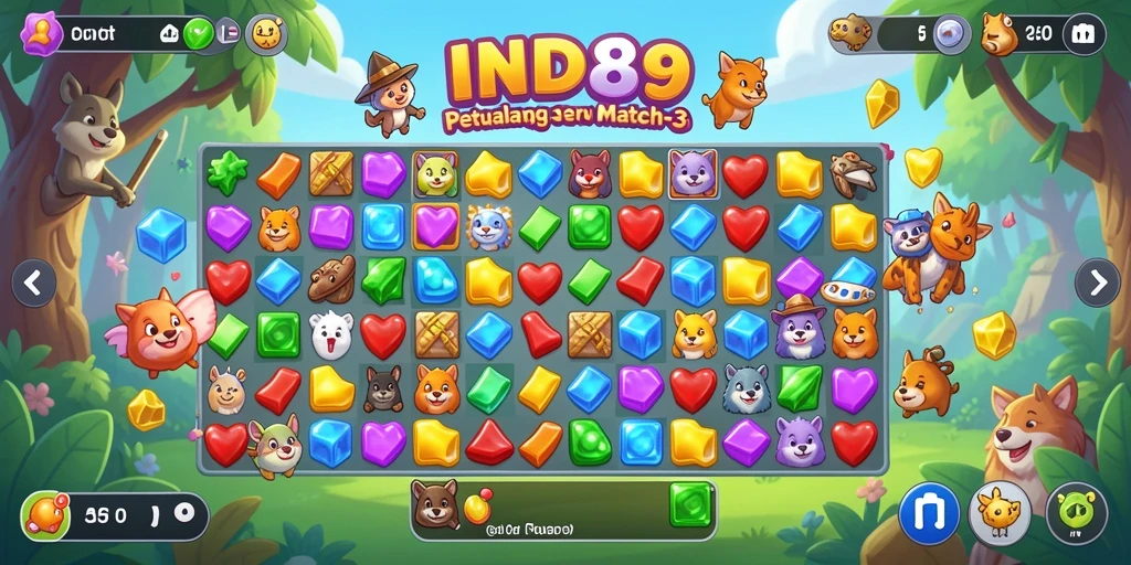 Tangkapan layar gameplay <strong>IND89</strong> menampilkan pengalaman seru mencocokkan objek.