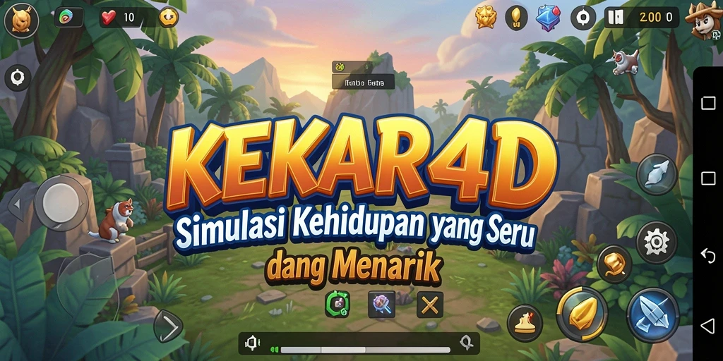 Gameplay menarik dalam KEKAR4D yang menunjukkan interaksi karakter.