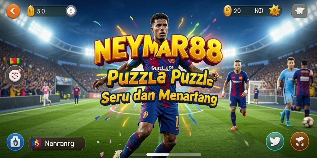 Tampilan menarik dari gameplay NEYMAR88 yang menguji kemampuan Puzzle.